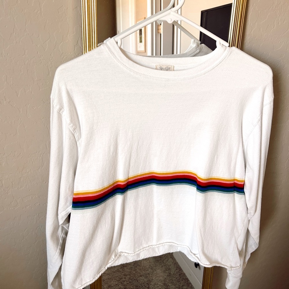 Brandy Melville White Long Sleeve